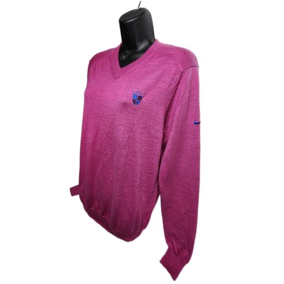 Nike Golf Merino Wool Blend Pull Over Sweater Women's Size M Tour Performance - Picture 7 of 10